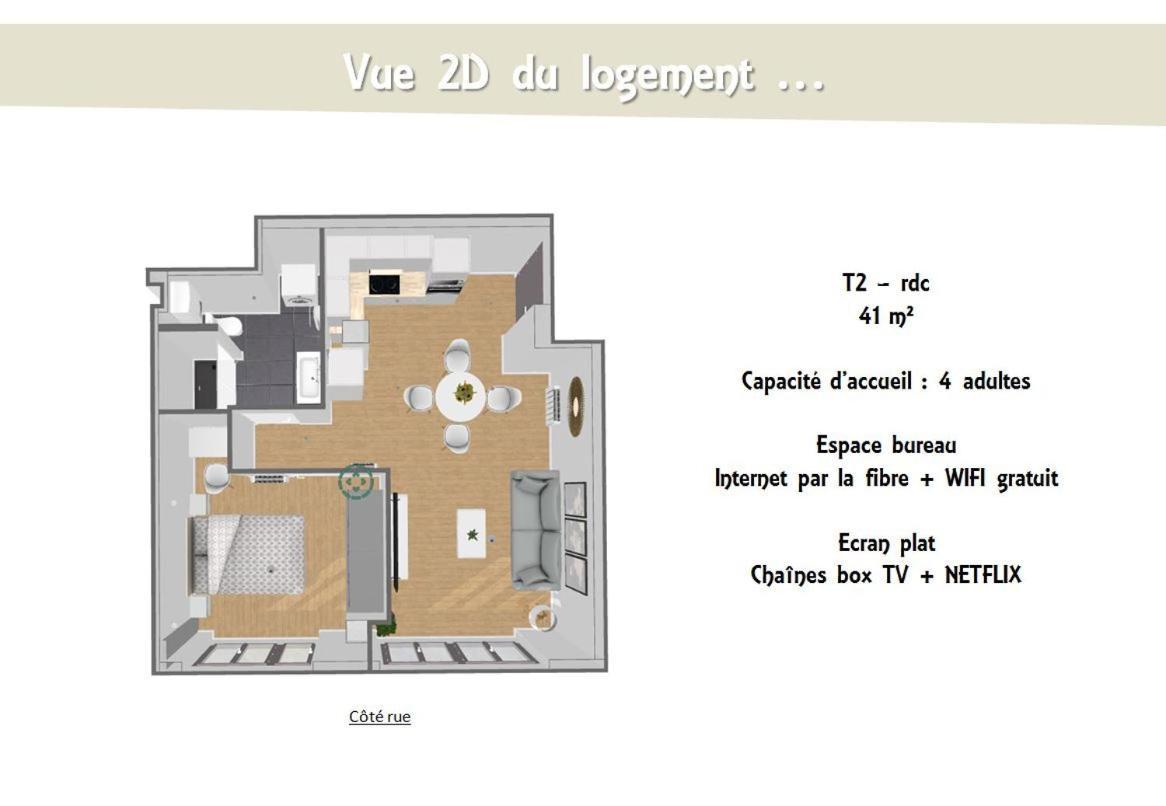 L'Olivier - Appartement Moderne Et Chaleureux - Tram Et Parc Grenoble Zewnętrze zdjęcie
